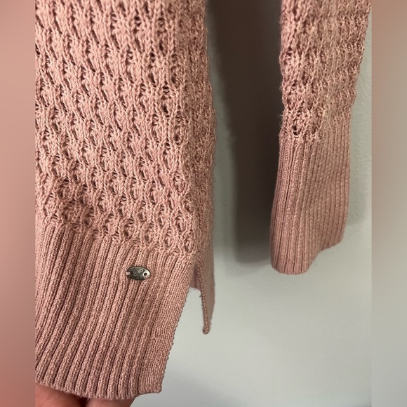 AE Outfitters women’s small dusty rose pink knit sweater - Picture 7 of 8